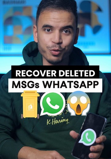 WhatsApp : Récupérez vos messages supprimés facilement