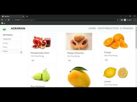 Crop Prediction System in Django Python