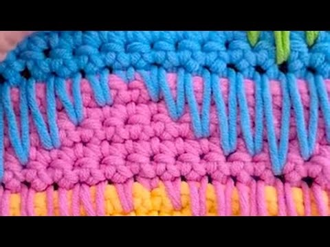 Beautiful singl Croshiya design is live step by step