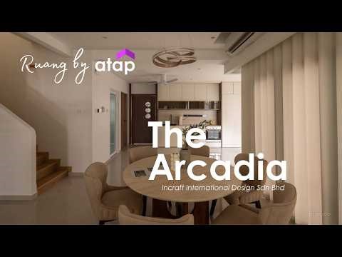 Ruang by Atap: Tour This Calm Contemporary Modern in Puchong by Incraft International Design