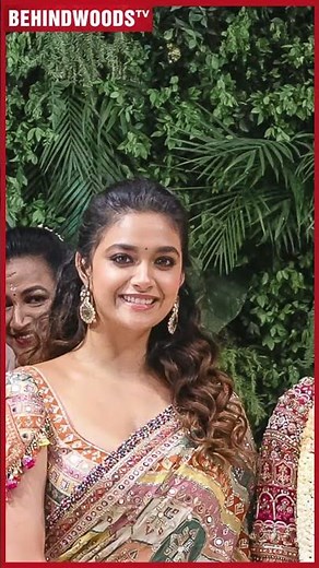 Shankar மகள் கல்யாணத்துக்கு வந்த Keerthy Suresh 😍 மகிழ்ச்சியில் Shankar Family