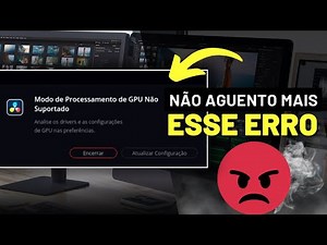 Davinci Resolve 18 não abre no FEDORA 37 | Modo de Processamento de GPU não Suportado