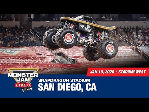 Monster Jam: San Diego - 1 (Full Event) | Jan 10, 2026 | Stadium West