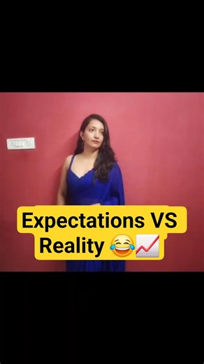 Saree expectations VS Reality 😂📈 #youtubeshorts #viral #saree
