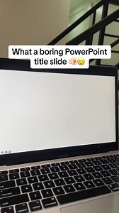 6.1K views · 52 reactions | Call me obsessed all you want but I'm definitely using this PowerPoint design trick for my title slides from now on ???? #powerpoint #tutorial #design #hack #edutok #studytok #presentation #teachersoftiktok #foryou | PowerPointskills | Facebook
