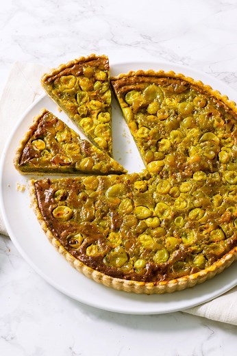 Gooseberry Frangipane Tart Recipe