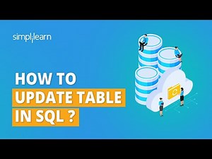 🔥Update Query | Update Records in Table | SQL Tables | SQL Tutorial for Beginners | Simplilearn