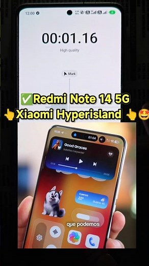 😍 iOS Vibes in Xiaomi Redmi Note 14 5G HyperIsland Features