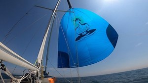 17K views · 1.3K reactions | The last 2 days have been perfect for flying the kite! We absolutely love it ⛵️ It’s such a colorful sail with lots of power!  What’s your favorite sail? @precisionsails #svdelos #travel #landexploring #sailing #bikeride #boatlife | Sailing SV Delos | Facebook