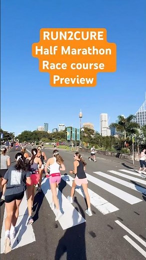 Sydney Run2Cure Route Guide 🏃‍♂️ | Domain to Sydney Opera house Views!#marathon #run2cure
