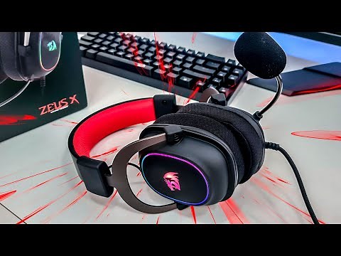 Headset REDRAGON ZEUS X RGB H510 - Análise completa