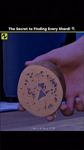 Magical way to make glass disappear from the floor! ✨
