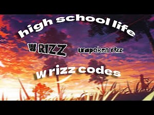 w rizz accsesory codes hsl