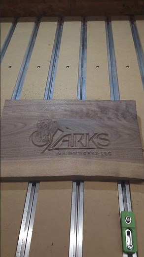 first CNC job. #shapeoko