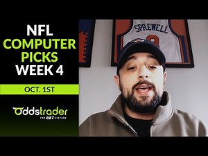 NFL Computer Picks | Week 4 Smart AI Predictions by Jefe Picks (Oct. 1st)
