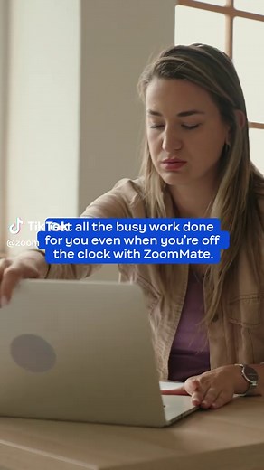 Leave the laptop. Keep the momentum. ZoomMate can help you tackle routine tasks so you can make it to first round on time.