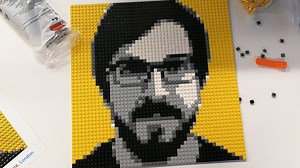 I built a Lego mosaic of my face and you can too - Video