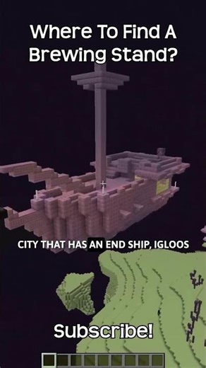 Where To Find A Brewing Stand In Minecraft?!