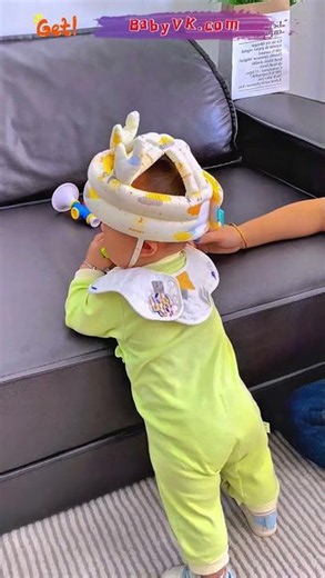 Baby Head Protector Hat for Crawling Walking: Lightweight & Thick Shock Protection #BabyHat
