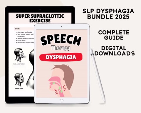 Dysphagia Speech Therapy Pack: Patient Handouts & Exercises (PDF) - Etsy