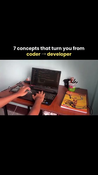 From Coder to Real Developer: The Secret Nobody Tells You 👀 #Coding #DeveloperLife #fyp #CodeToDev