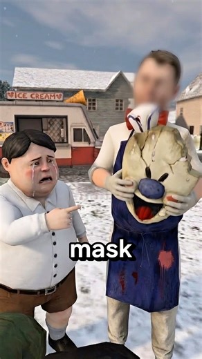 What’s Under Rods Mask In Ice Scream?