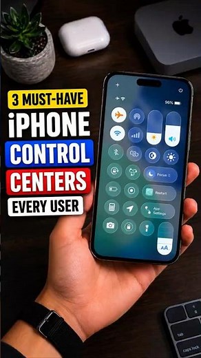 3 iPhone Control Center Shortcuts You Need