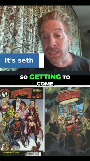 Actor Seth Green On Bringing The Freshmen Characters Back to Top Cow Comics