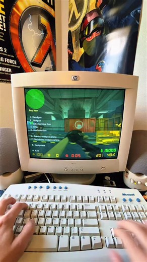 Old School Rigs on Instagram: "This map was part of the original Counter-Strike 1.6 map pool. Who remembers the name? #counterstrike #cs2 #counterstrike2 #cs16 #retrogaming #retropc #pcgaming #nostalgia #pcsetup #retrocomputer #retrogaminglife"