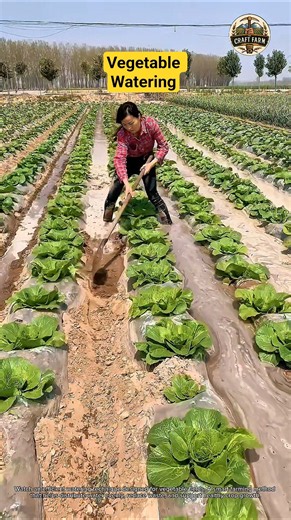 Smart Vegetable Watering Method: Save Time & Water 💧🥬