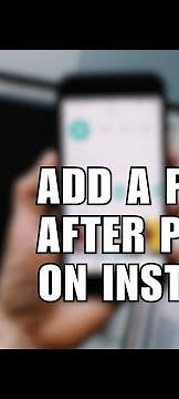 ⚡️ TIPS: How To Add A Picture After Posting On Instagram | FIX Problem