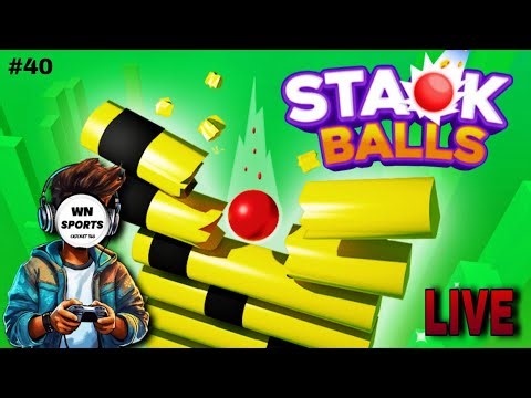 LIVE - STACK BALL 3D Next Lavel Gameplay🔥| Live Gameplay 40