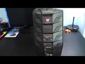 Acer Predator AG3-710 Intel i7-6700 GTX970 16GB DDR4-Unboxing (English)