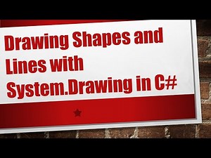 Drawing Shapes and Lines with System.Drawing in C#