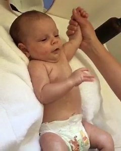 1.9K views · 24 reactions | As your baby transitions from life in the womb to the outside world, positive touch through massage helps them to feel loved, respected and secure. Massage can also help with initial communication and understanding between child and parent as baby develops their first language: touch. | Baby Spa Perth | Facebook