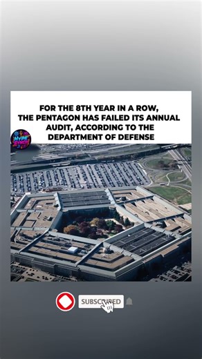 The Pentagon FAILED Its Audit... For the 8TH Year in a Row?! 😳💰🚨#shorts