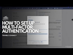 Trimble Connect Multi-Factor Authentication