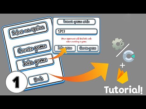 Join/Create Game Layout - Firebase Multiplayer Game PT1 - CONSTRUCT 2/3 TUTORIAL