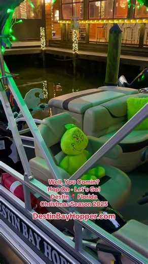Holiday Hopper Grinch Style | Destin Holiday Fun!