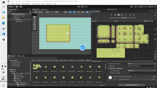 1.unity使用tilemap绘制地图