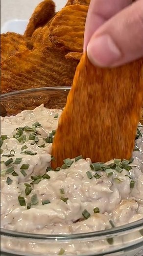 Taco Chips w/ Sour Cream and Onion Dip