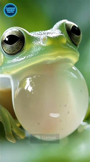 This Frog Is Transparent… You Can See Its Heart 😳 #wildlife #nature