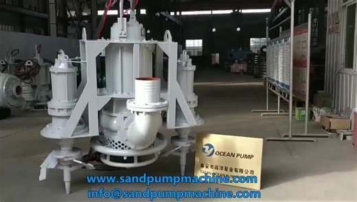 Sand Extracting Machine Submersible Sand Pump for Reclamation Works