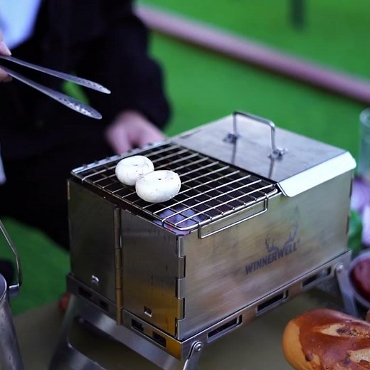 Winnerwell® Portable Camping Cook Grill | The Ultimate Multi-Function Outdoor Gear
