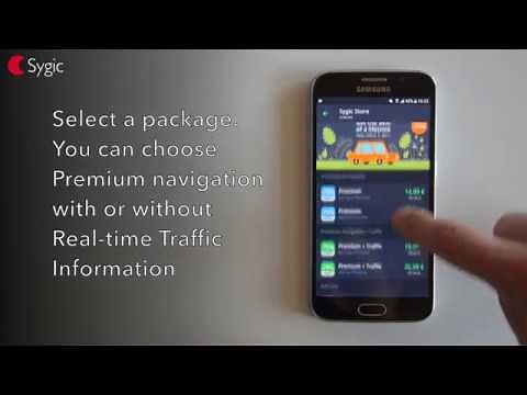 Sygic GPS Navigation for Android - How to purchase premium