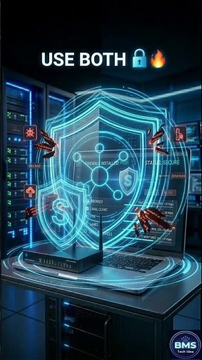Hardware vs Software Firewall Explained 🔥 | CCNA Basics #shorts