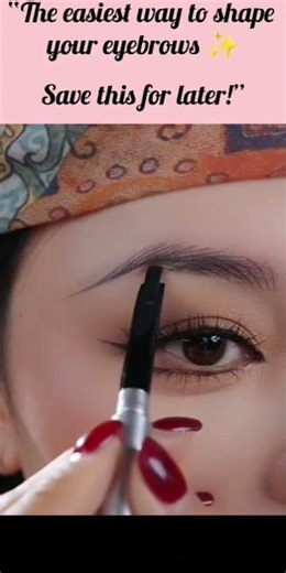 Eyebrows Shape Tutorial For Beginners ❤️😱✨💕