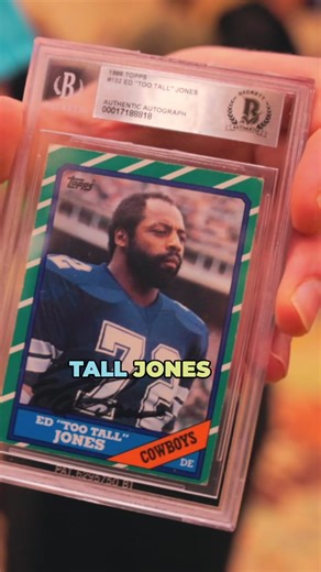 Ed 'Too Tall' Jones Card Show Highlights