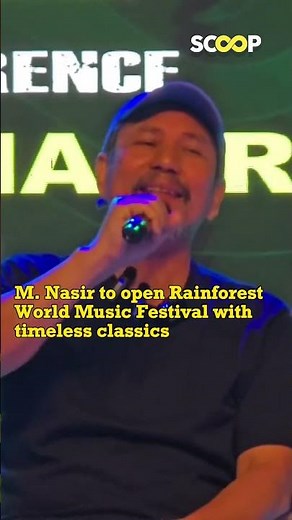 M. Nasir to open Rainforest World Music Festival with timeless classics