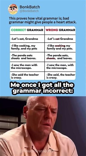 Why punctuation saves lives 💀📝 #memes #funny #shorts